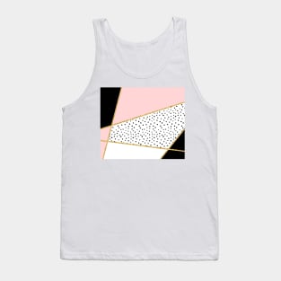 Parisian chic pastel gold Tank Top